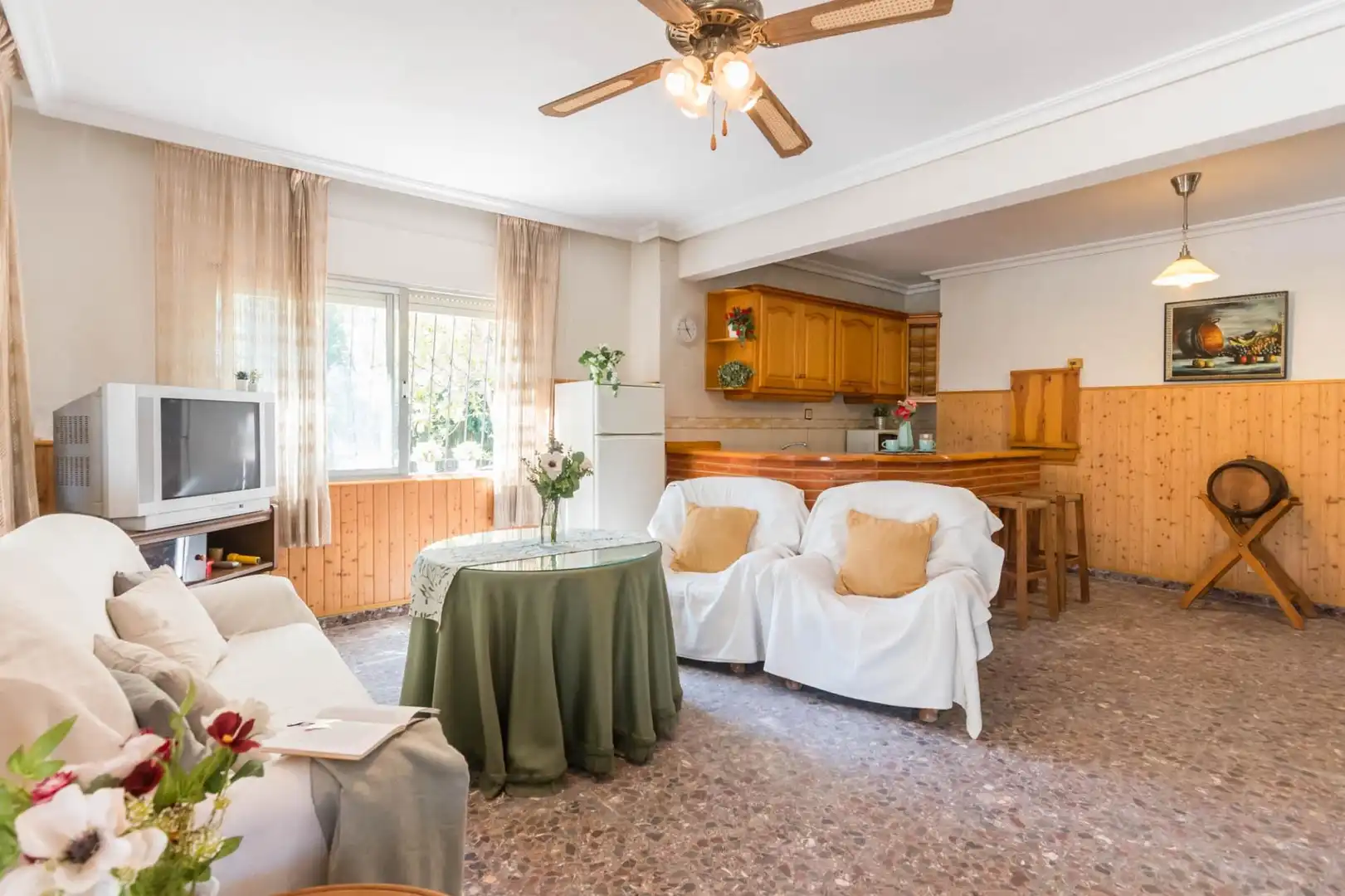 Sala d'estar de Casa o xalet en venda en Las Torres de Cotillas amb Calefacció, Jardí privat i Terrassa