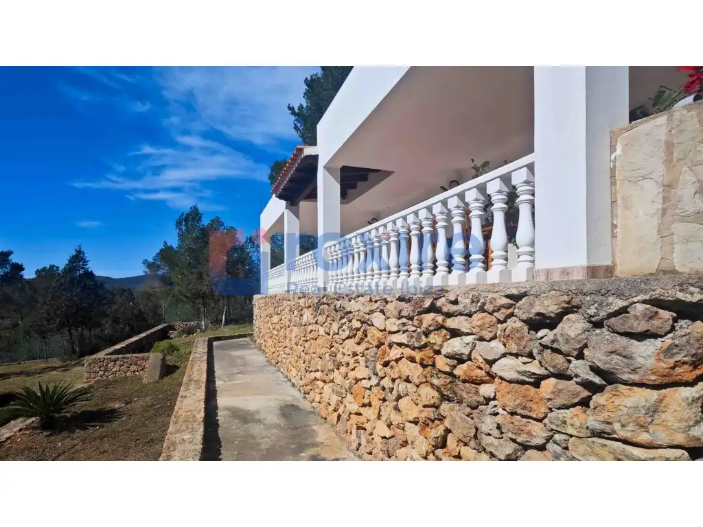 Exterior view of Houses for rent in Sant Antoni de Portmany  with Air Conditioner, Private garden and Terrace