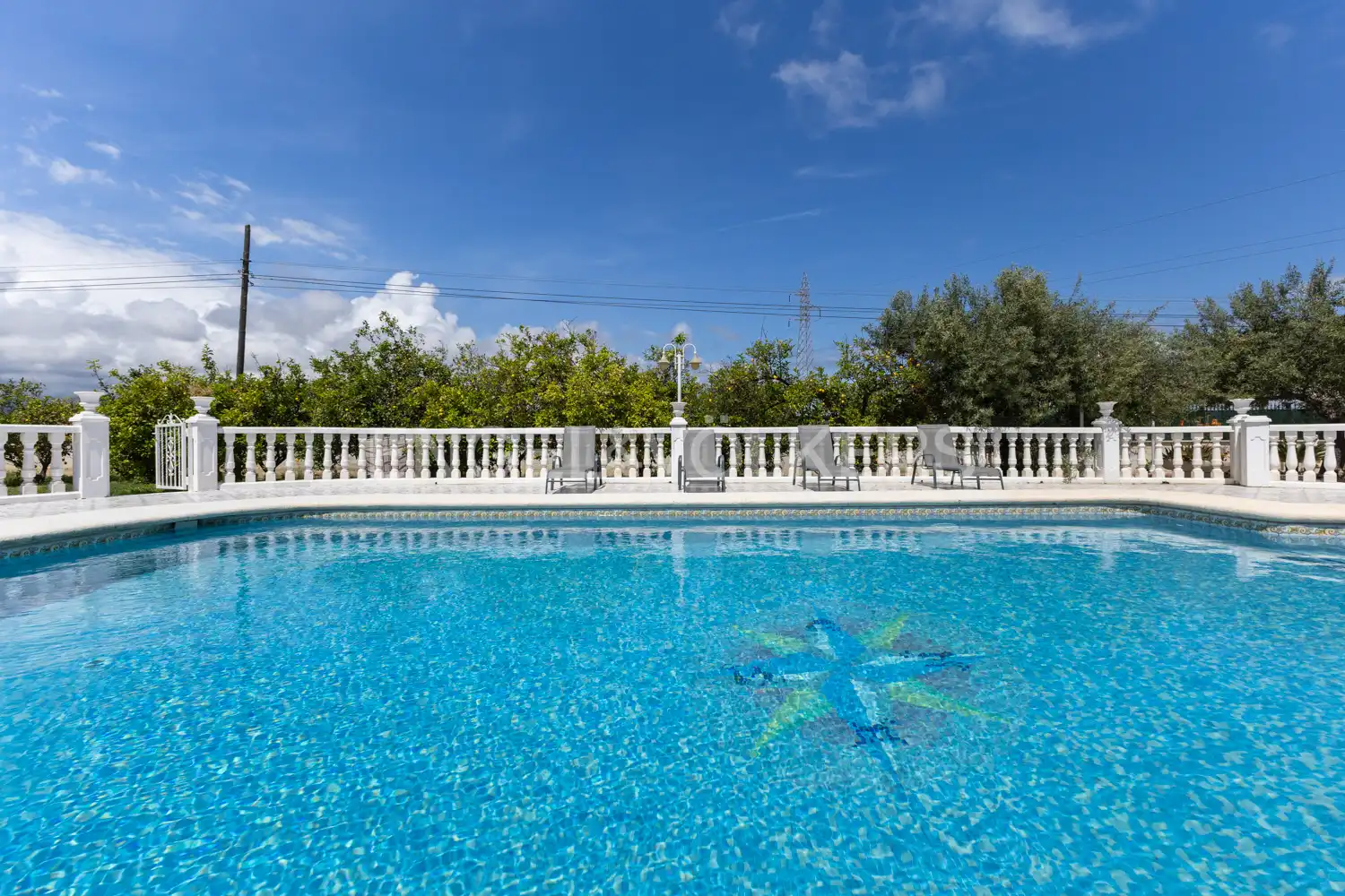 Piscina de Finca rústica en venta en Piles con Aire acondicionado, Calefacción y Jardín privado