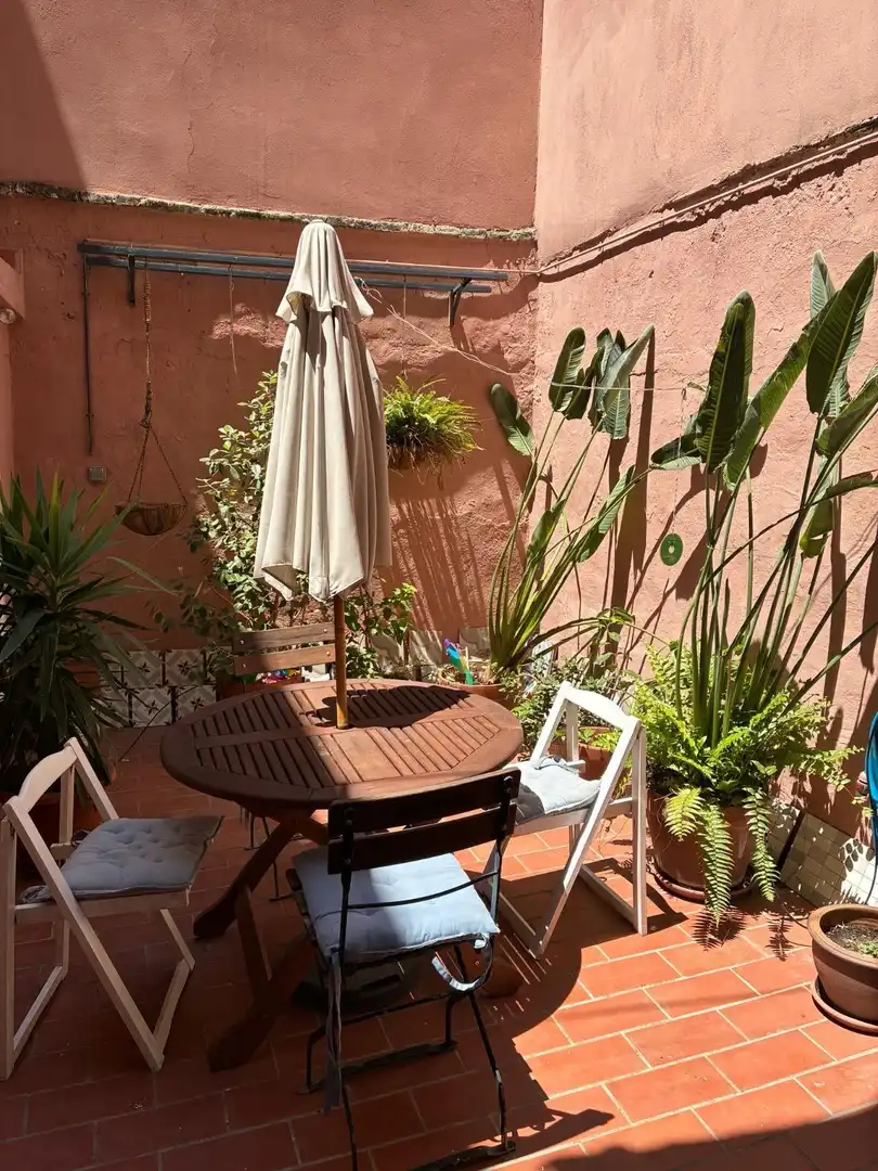 Terrasse von Wohnung zum Verkauf in Barcelona mit Klimaanlage, Heizung und Privatgarten