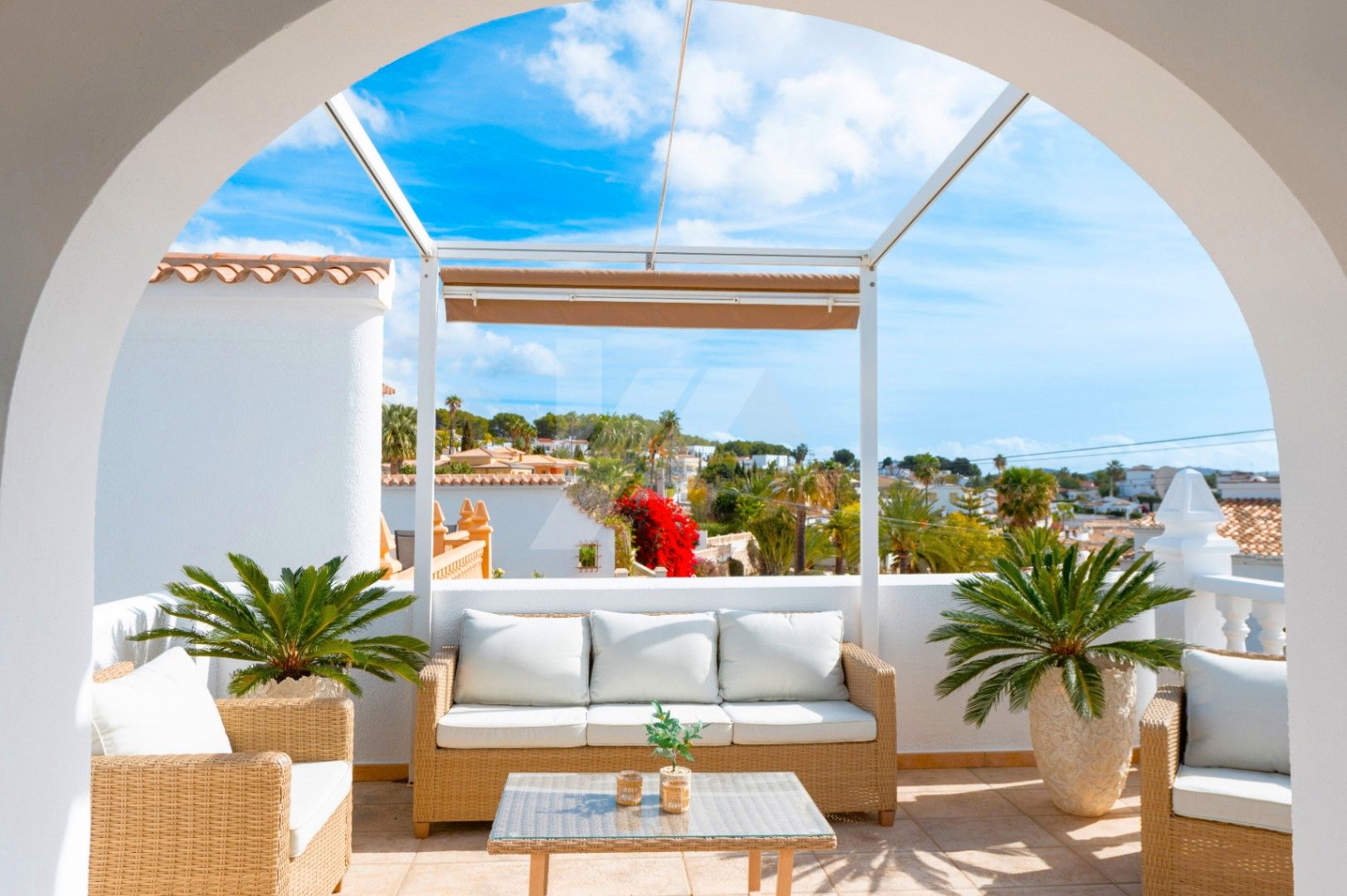 Terrace of Houses for sale in Moraira  with Air Conditioner, Heating and Private garden