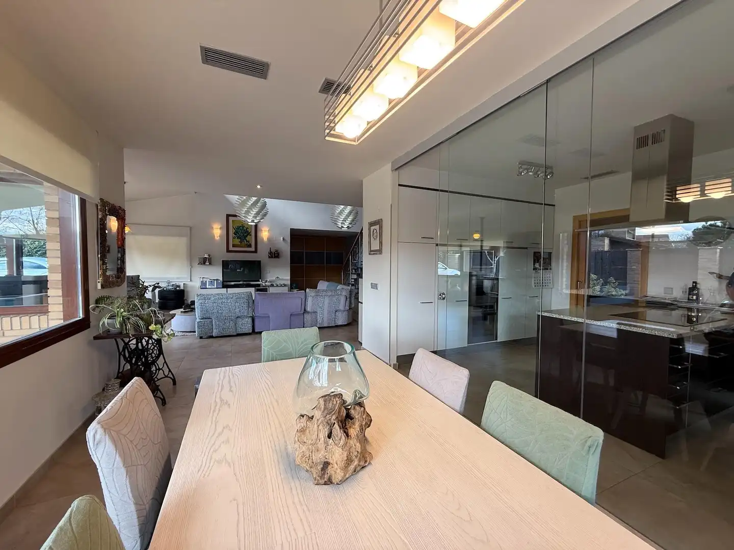 Comedor de Casa o chalet en venta en Cadrete con Aire acondicionado, Calefacción y Jardín privado
