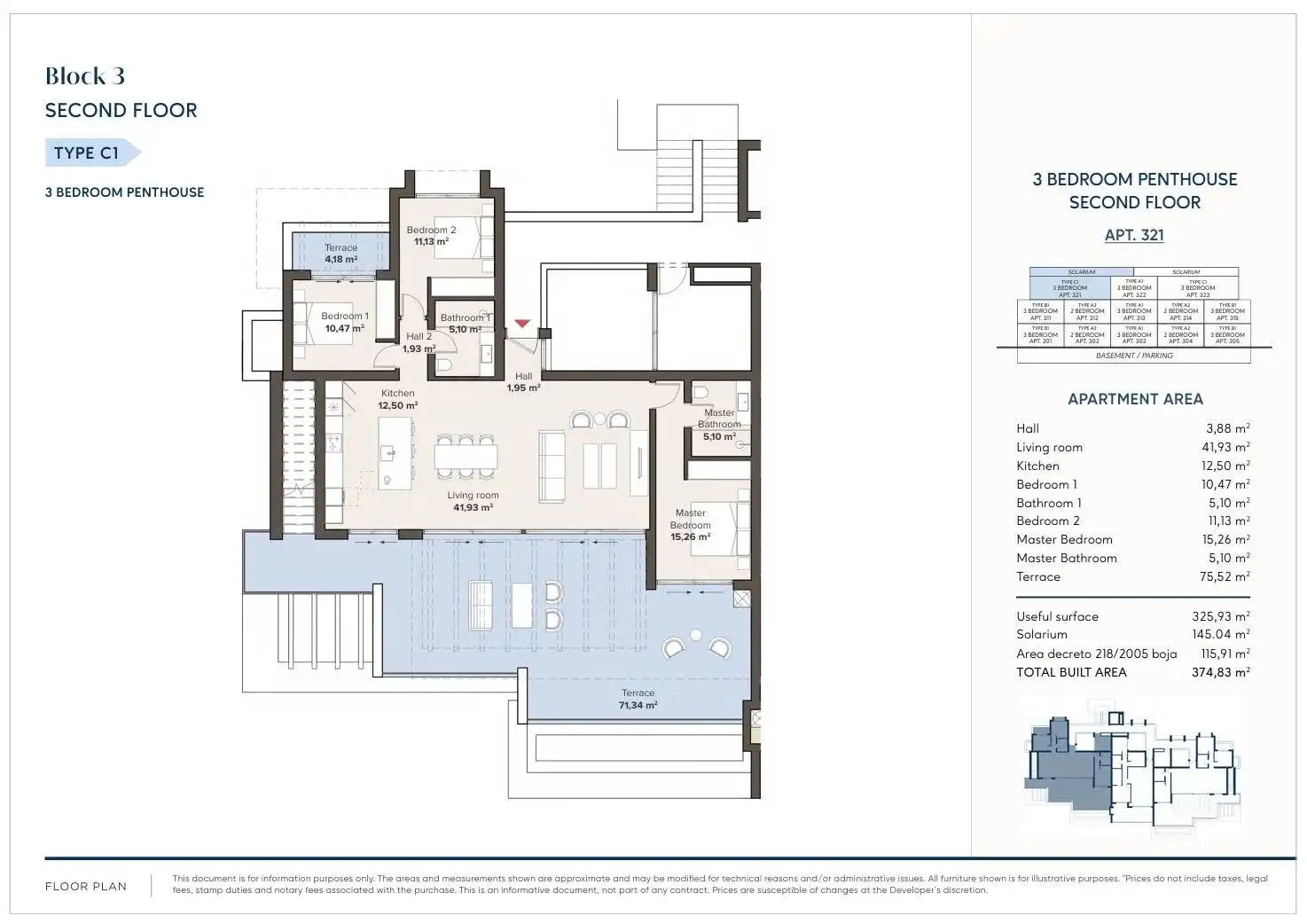 Penthouse mit Terrasse zum Verkauf in Urbanizacion Urbanización Arroyo Enmedio, imagen 35