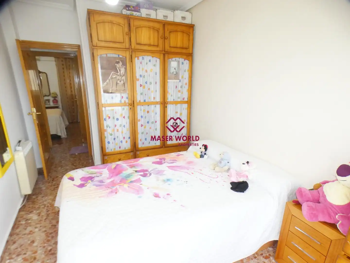 Schlafzimmer von Wohnung zum Verkauf in Mazarrón mit Klimaanlage, Heizung und Abstellraum