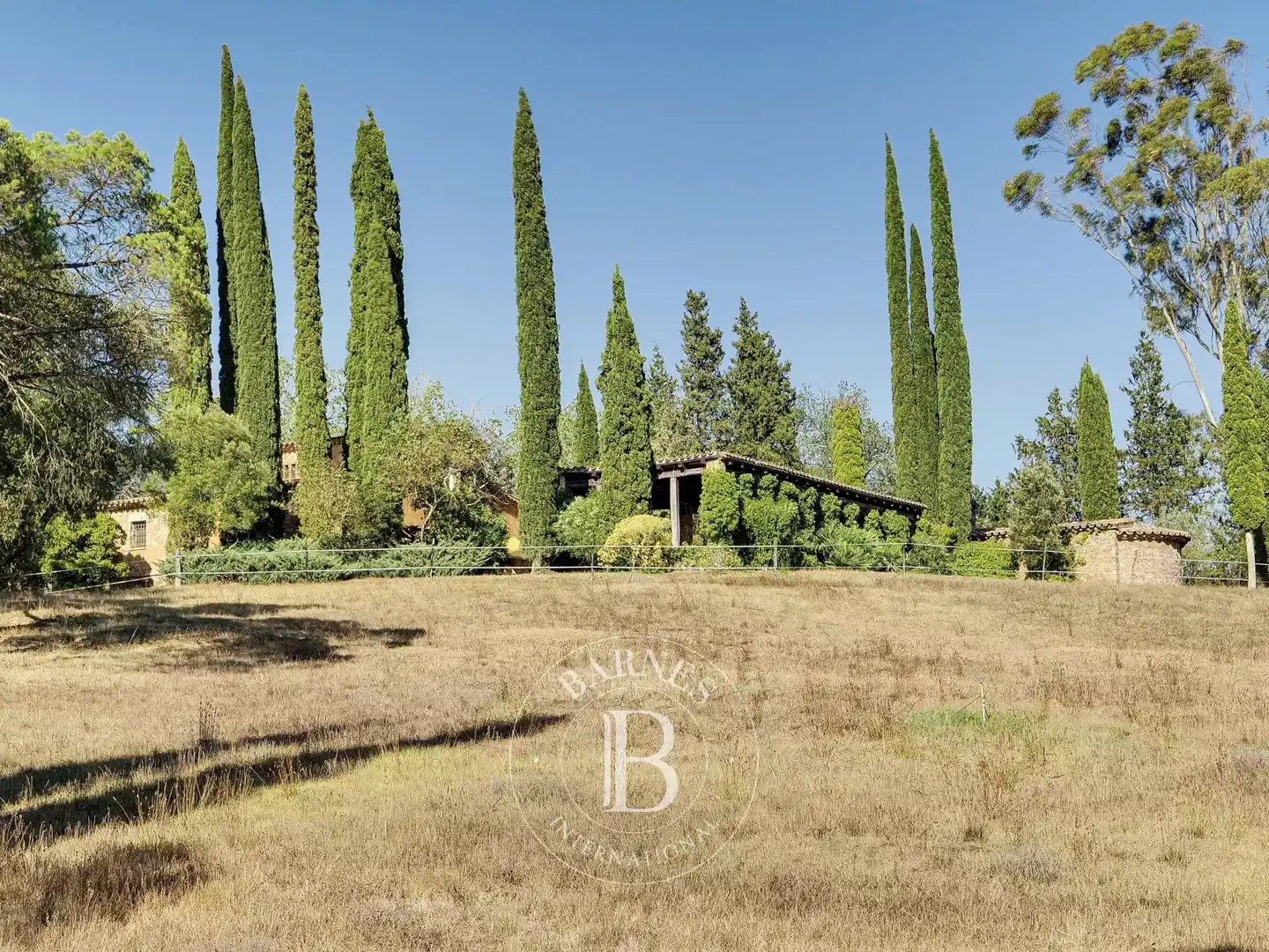 Jardí de Finca rústica en venda en Caldes de Malavella amb Calefacció, Piscina i Internet