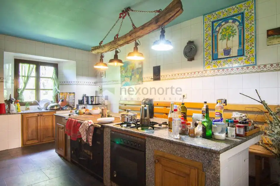 Kitchen of Country homes for sale in Muras  with Heating and Storage room