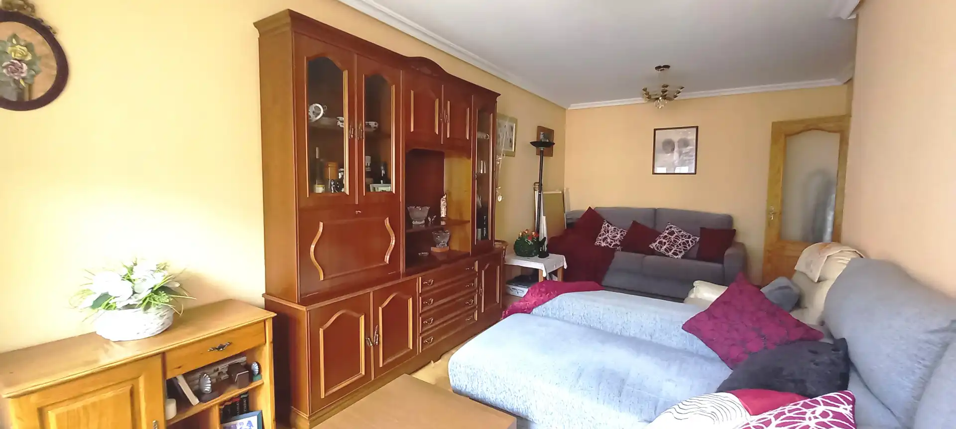 Schlafzimmer von Wohnungen zum Verkauf in Castrillón mit Heizung, Parkett und Terrasse