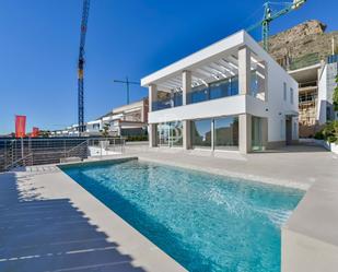 Vista exterior de Casa o xalet en venda en Alicante / Alacant amb Terrassa i Piscina