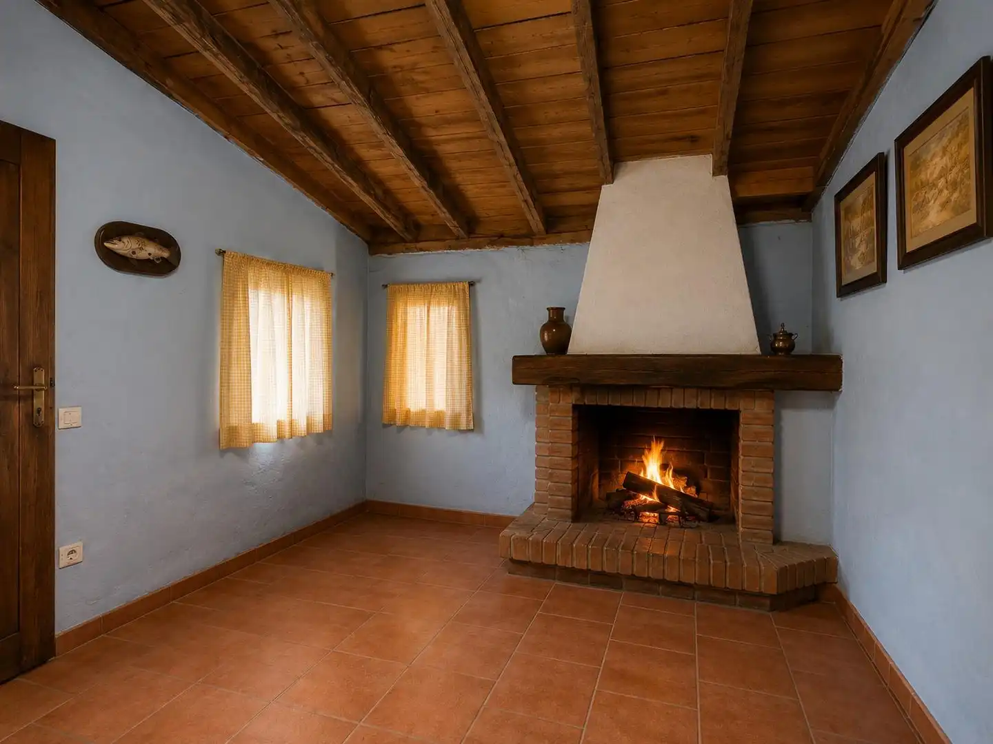 Sala de estar de Casa adosada en venta en Merindad de Valdeporres con Calefacción
