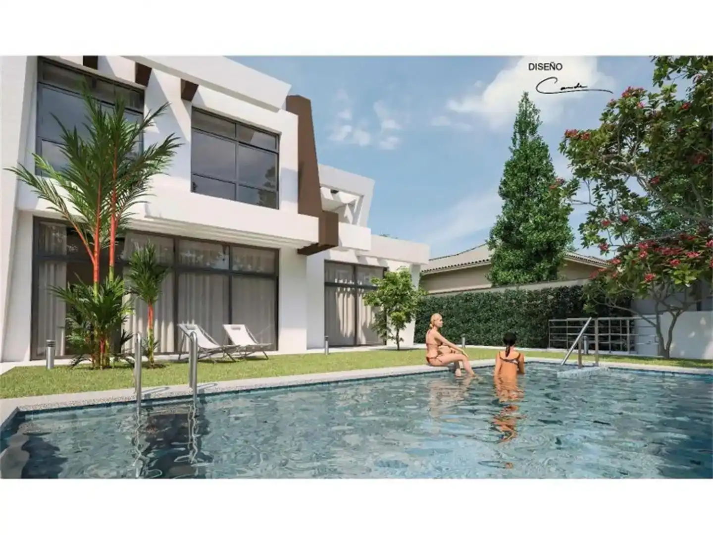 Piscina de Casa o chalet en venta en  Murcia Capital con Aire acondicionado y Piscina