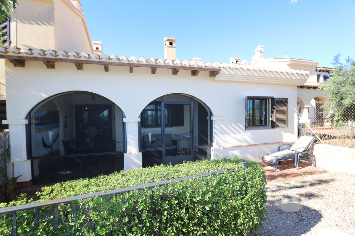 Garden of Single-family semi-detached for sale in Fuente Álamo de Murcia  with Air Conditioner, Heating and Private garden