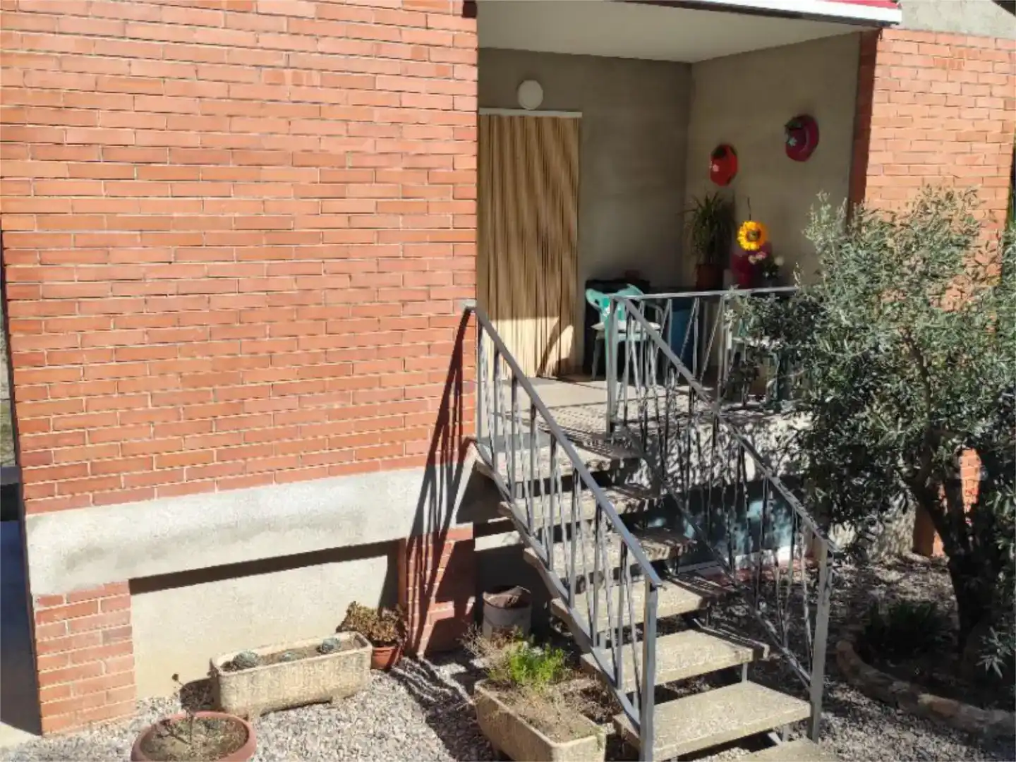 Vista exterior de Finca rústica en venda en Sant Pere de Riudebitlles amb Aire condicionat, Jardí privat i Piscina