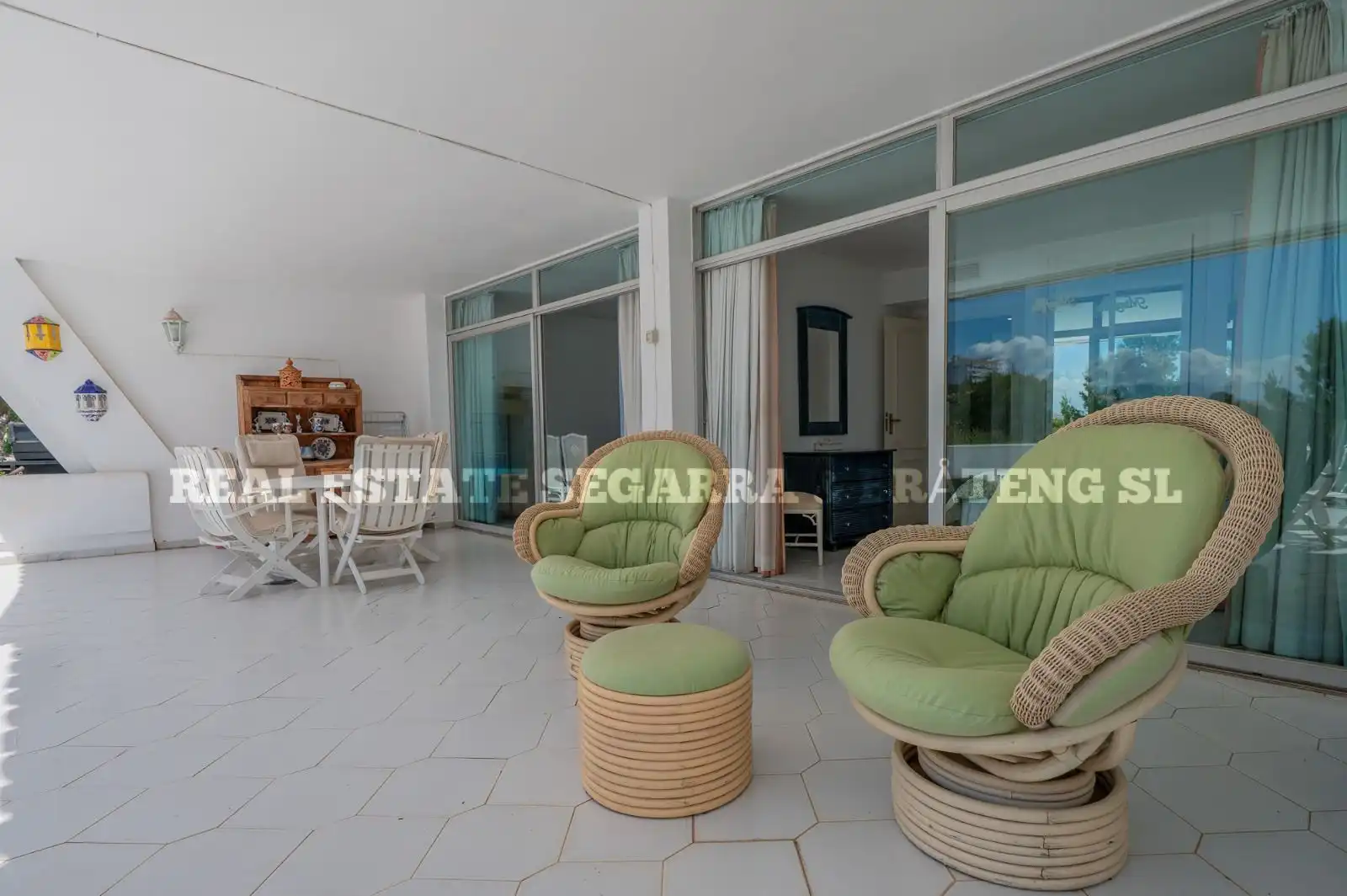 Terrassa de Apartament en venda en Mijas amb Aire condicionat, Terrassa i Moblat