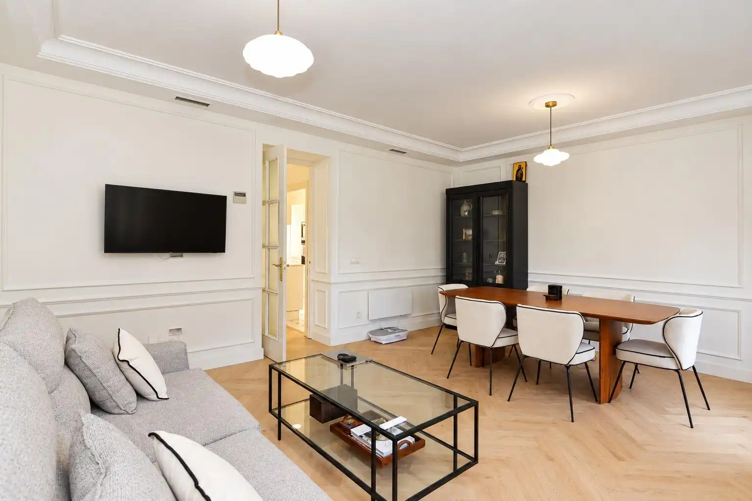 Living room of Flat for sale in Retiro