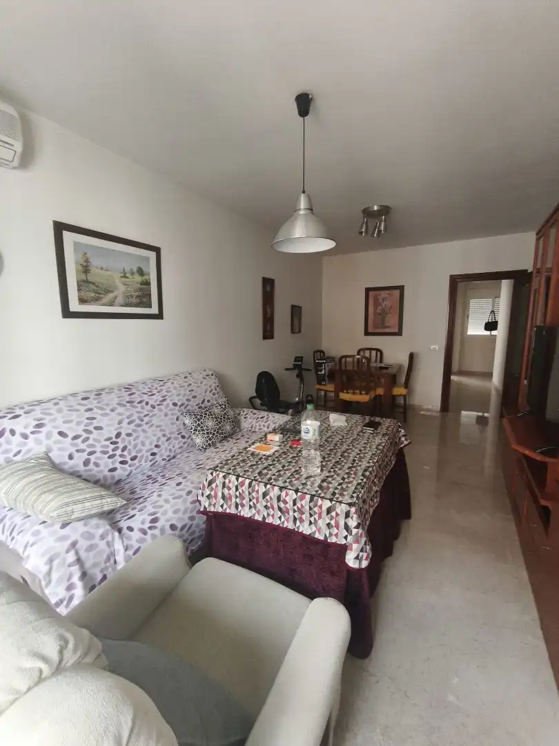 Sala de estar de Piso en venta en Maracena con Amueblado