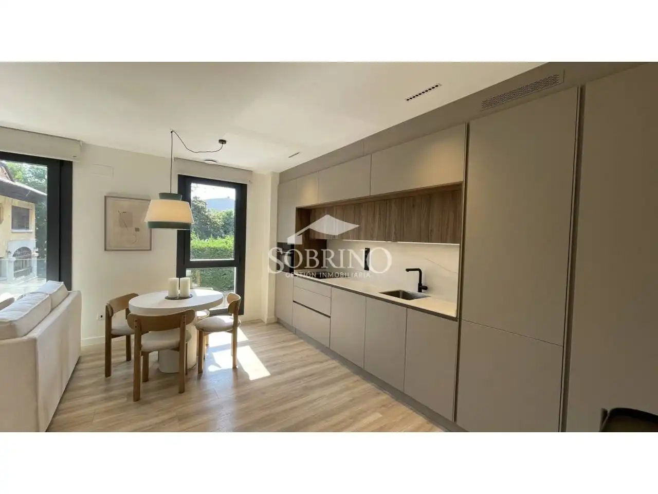 Cocina de Apartamento en venta en Llanes con Aire acondicionado, Calefacción y Amueblado