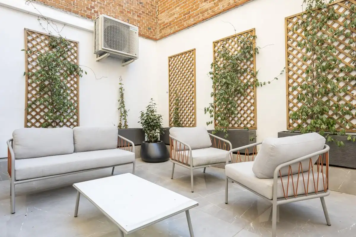 Terrassa de Planta baixa de lloguer en Madrid amb Aire condicionat, Calefacció i Terrassa