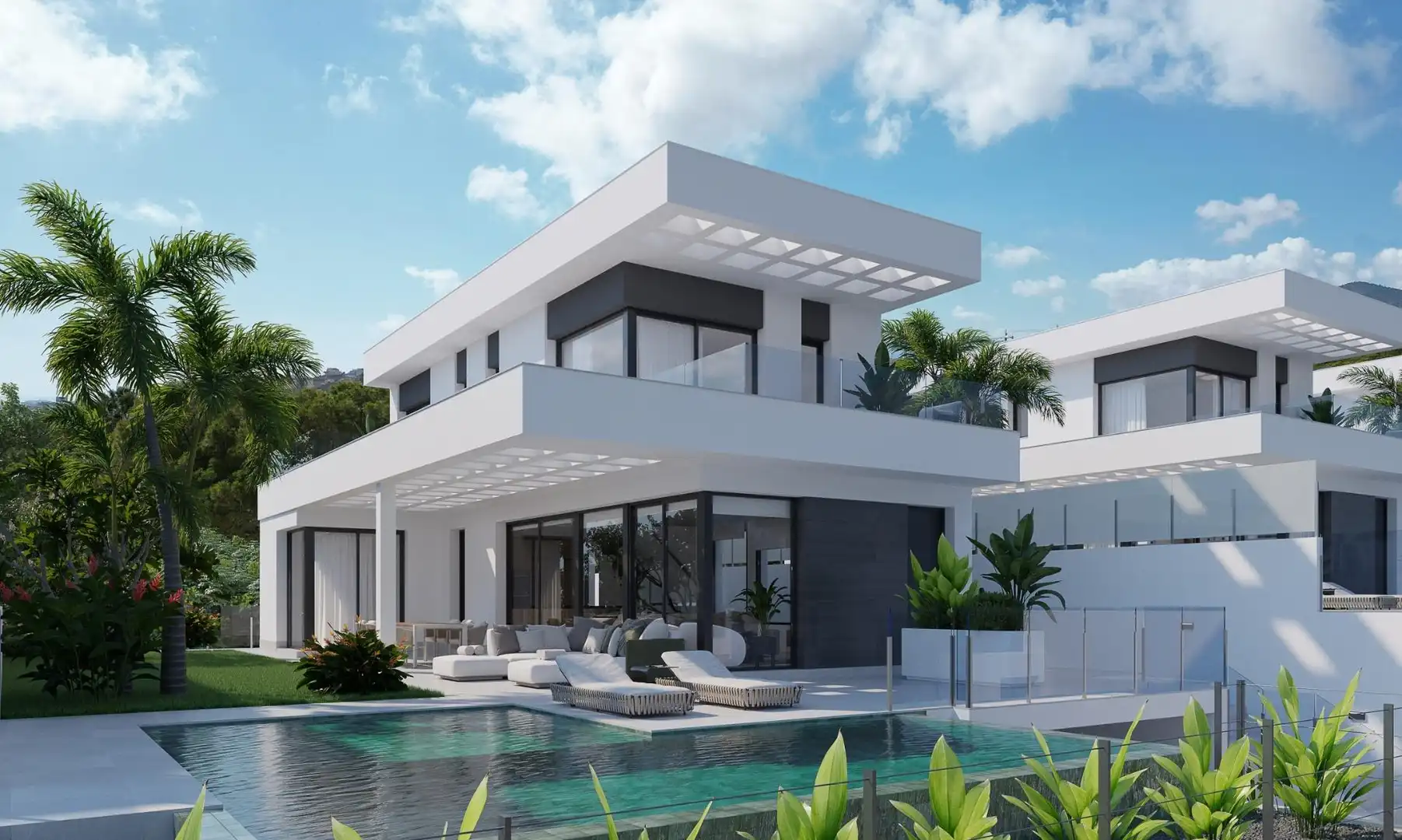 Villa mit Pool zum Verkauf in Golf Bahía