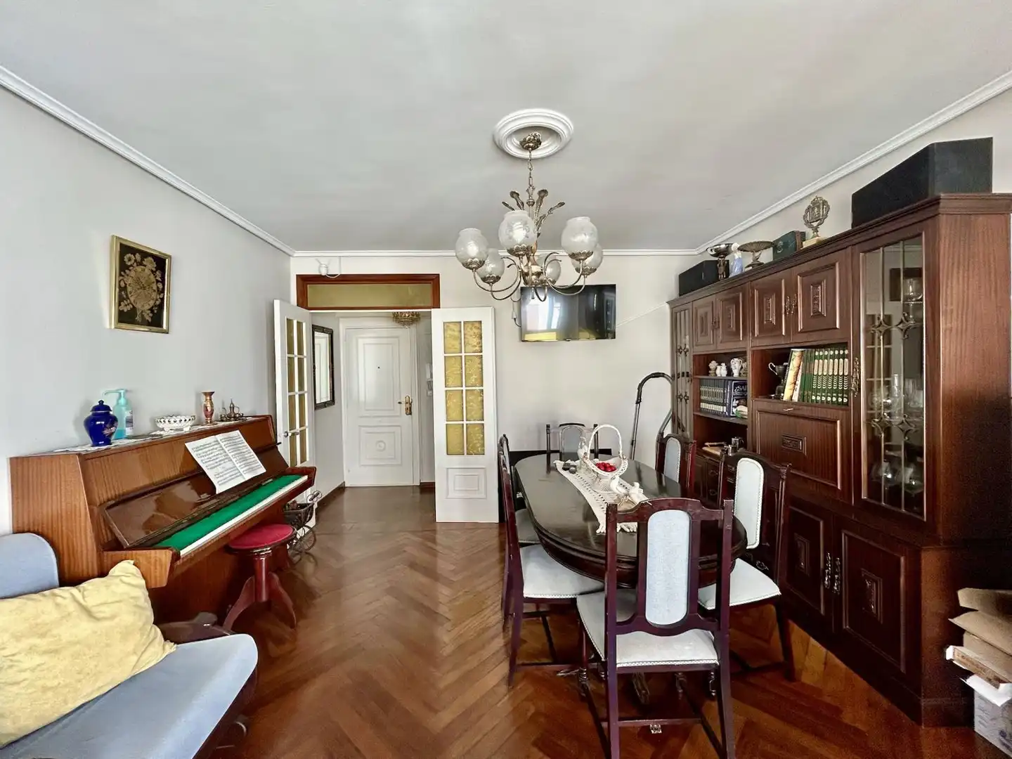 Dining room of Flat for sale in Laredo  with Heating and Balcony