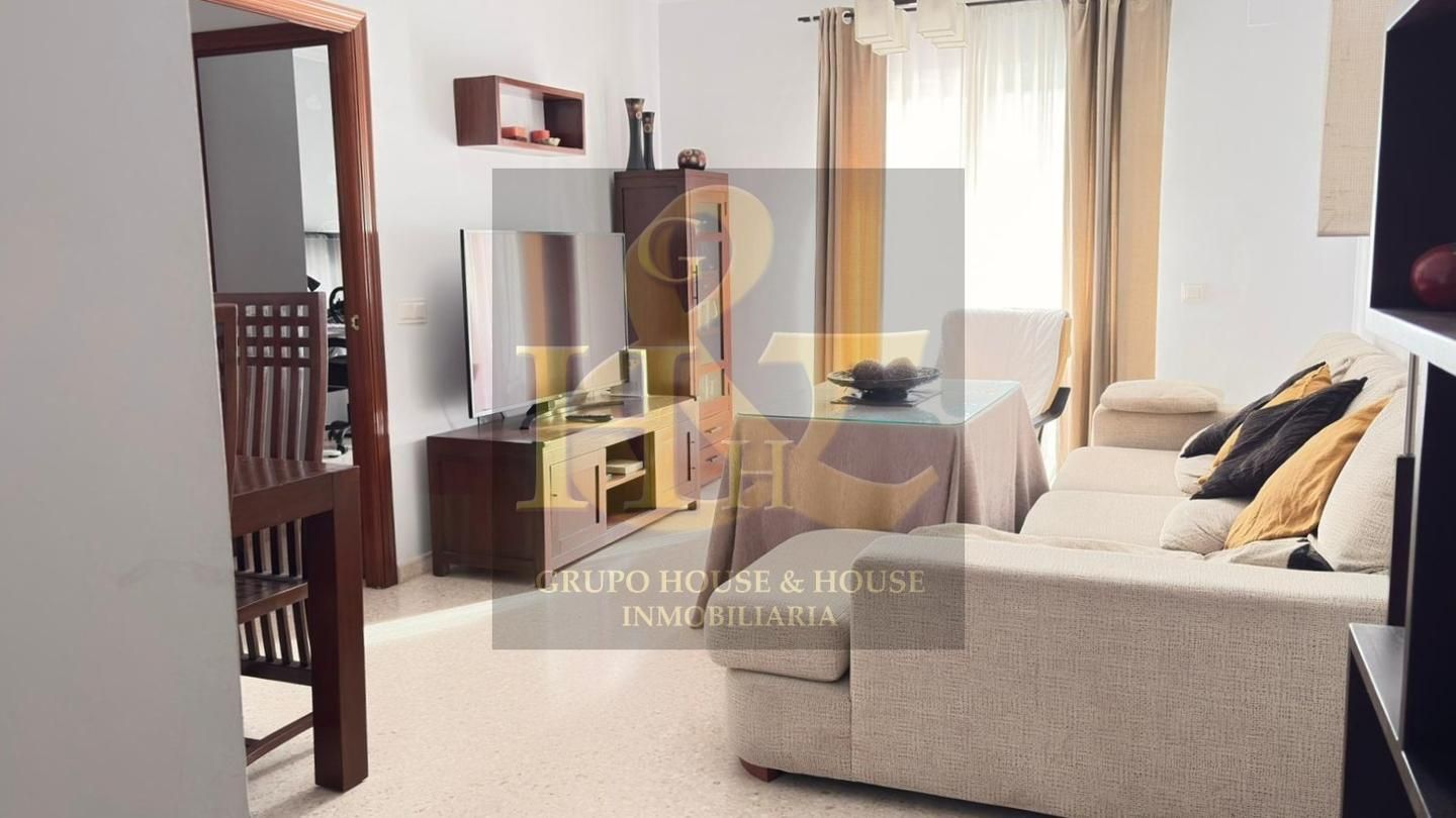 Living room of Attic for sale in Sanlúcar de Barrameda  with Air Conditioner and Terrace