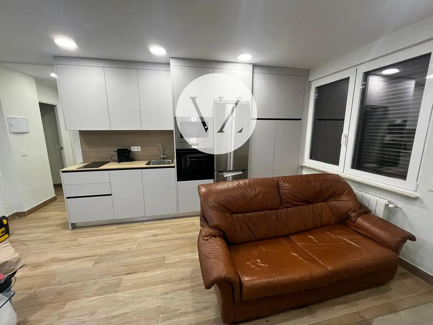 Kitchen of Flat for sale in Salamanca  with Heating, Terrace and Furnished