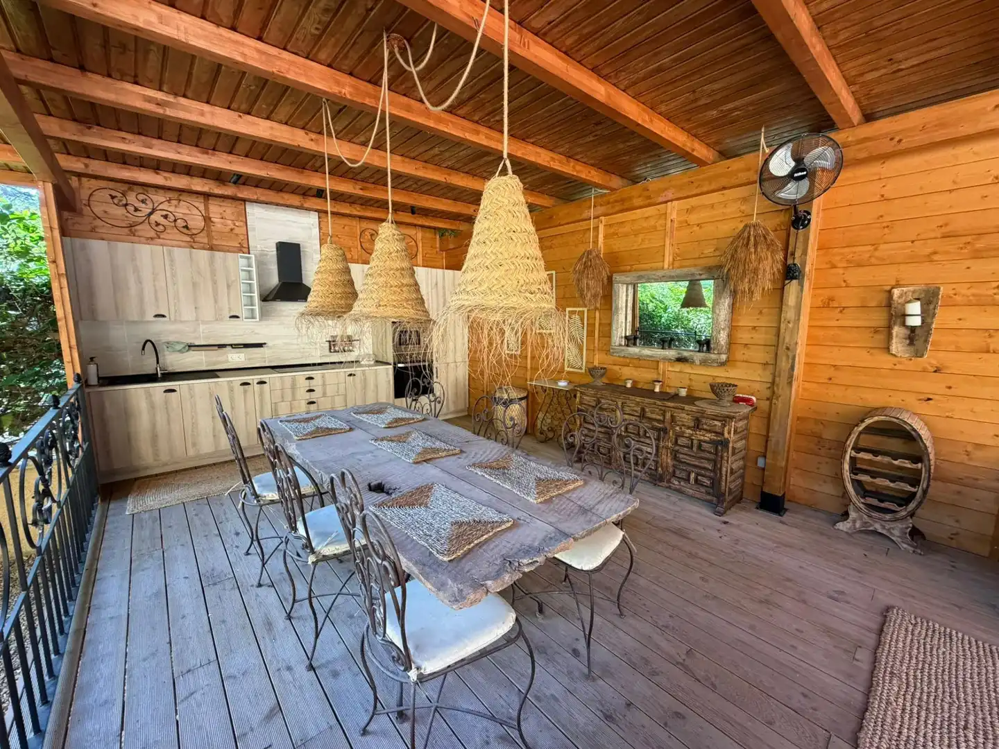 Terraza de Casa o chalet de alquiler en L'Alfàs del Pi con Aire acondicionado, Jardín privado y Piscina