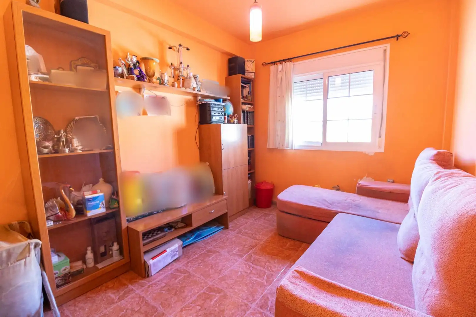 Living room of Houses for sale in Pechina  with Air Conditioner, Terrace and Balcony