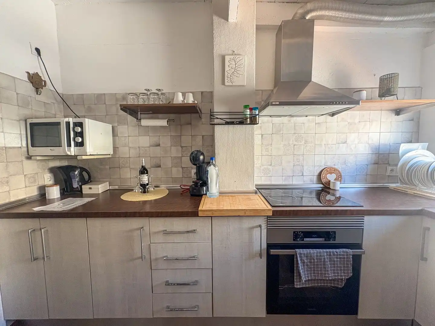 Cocina de Piso de alquiler en Torrevieja con Aire acondicionado, Calefacción y Terraza