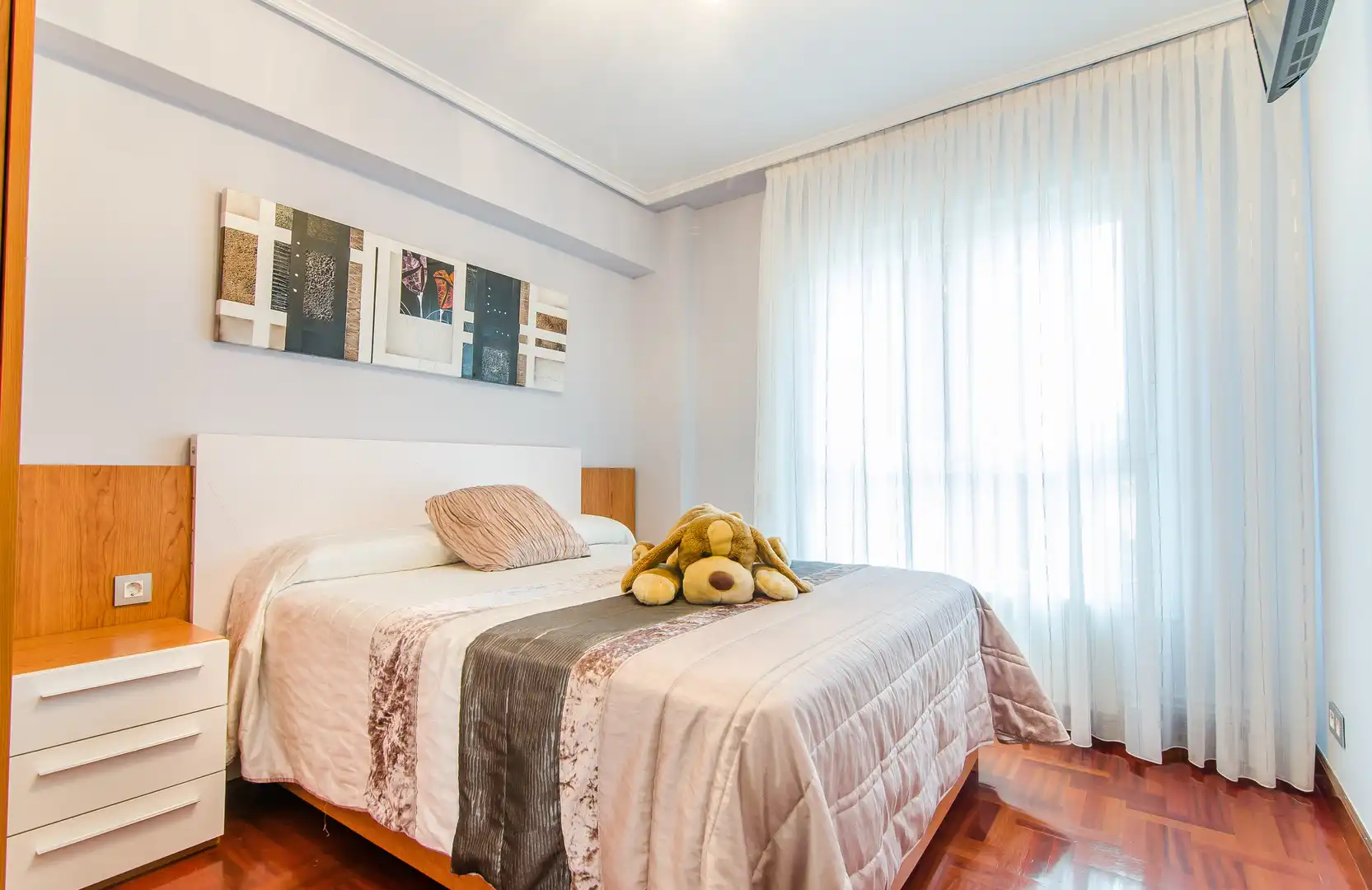 Bedroom of Flat for sale in Bilbao   with Heating and Balcony