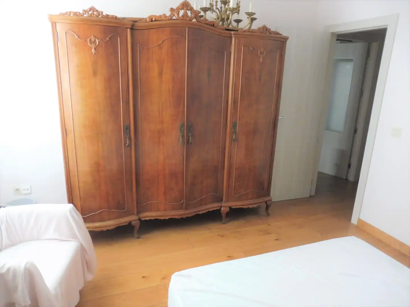 Dormitori de Apartament de lloguer en Granada amb Aire condicionat, Calefacció i Terrassa