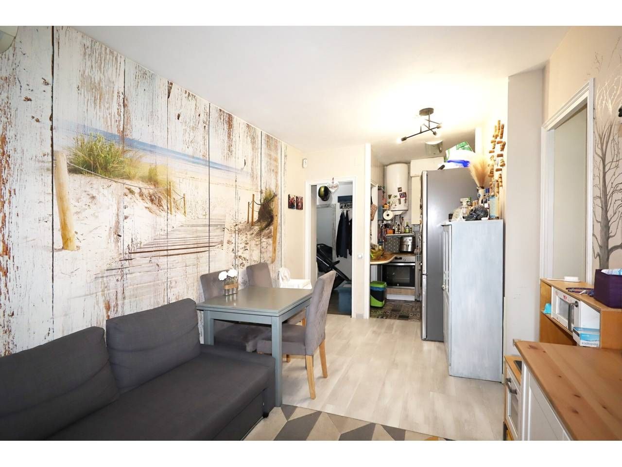 Kitchen of Flat for sale in Lloret de Mar  with Air Conditioner, Heating and Furnished
