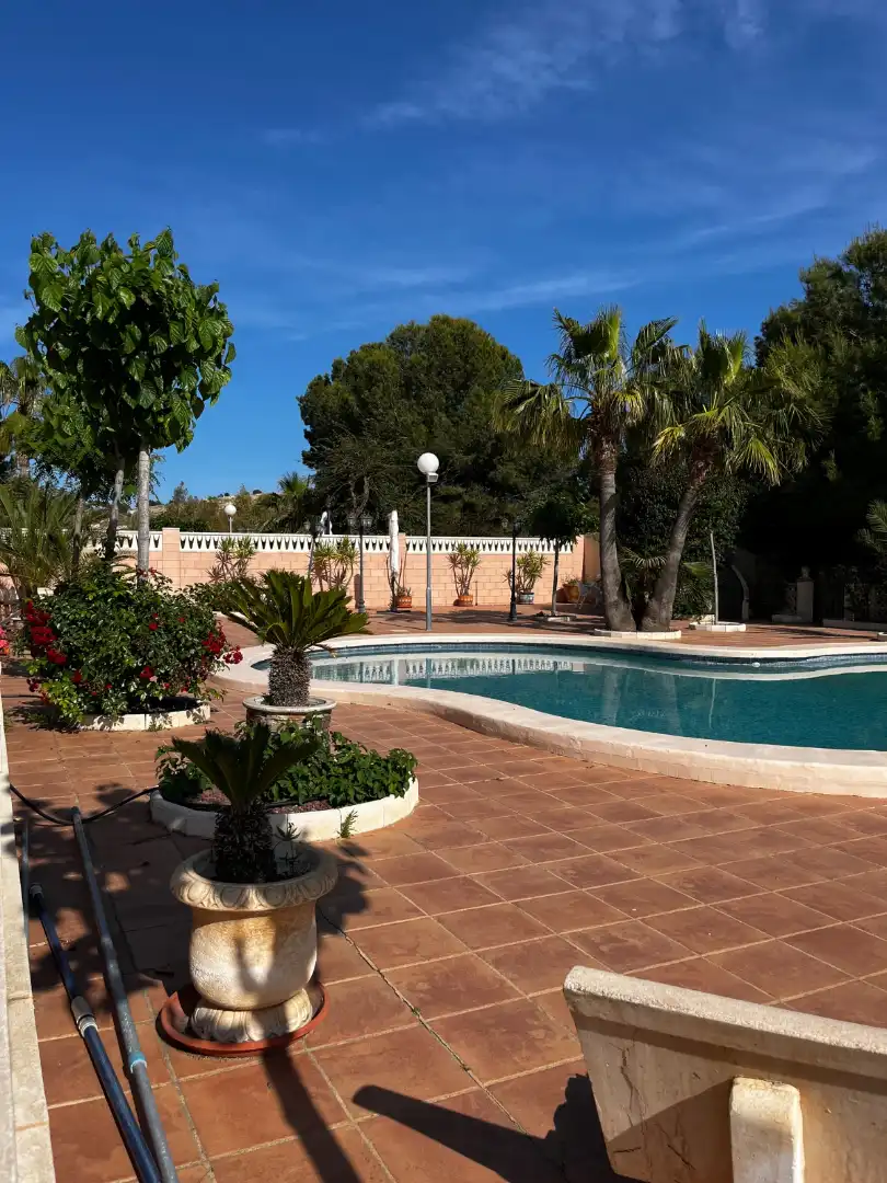 Schwimmbecken von Country house zum Verkauf in Mutxamel mit Privatgarten und Terrasse