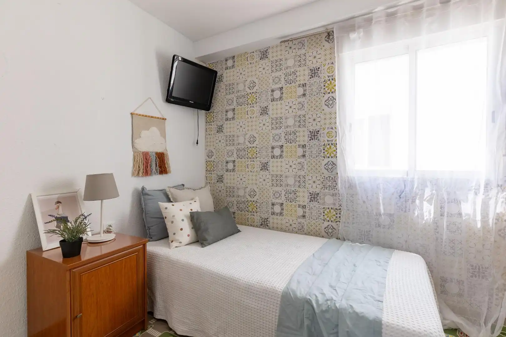 Bedroom of Flat for sale in Valencia  with Air Conditioner