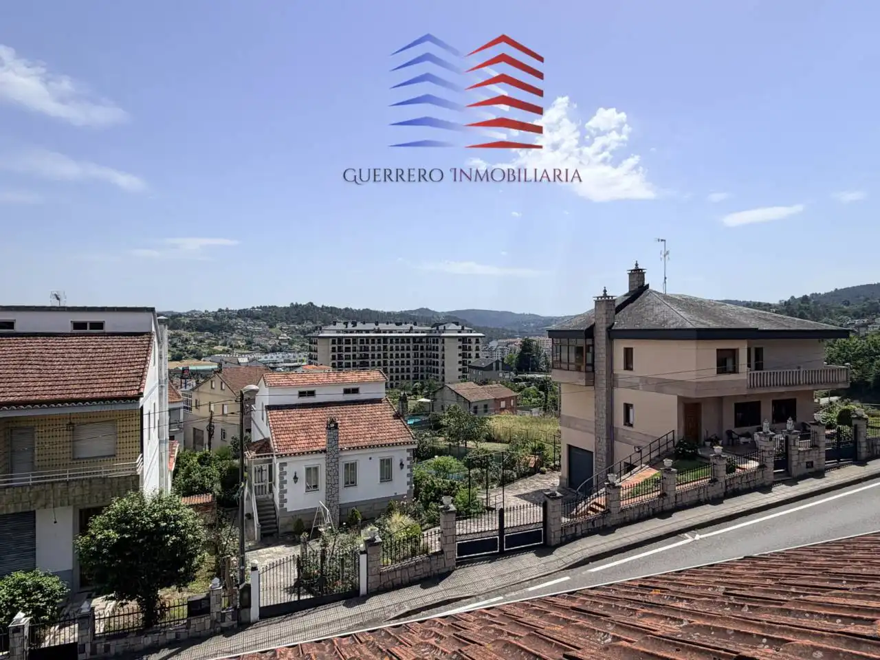 Vista exterior de Apartament de lloguer en Barbadás amb Calefacció, Parquet i Traster