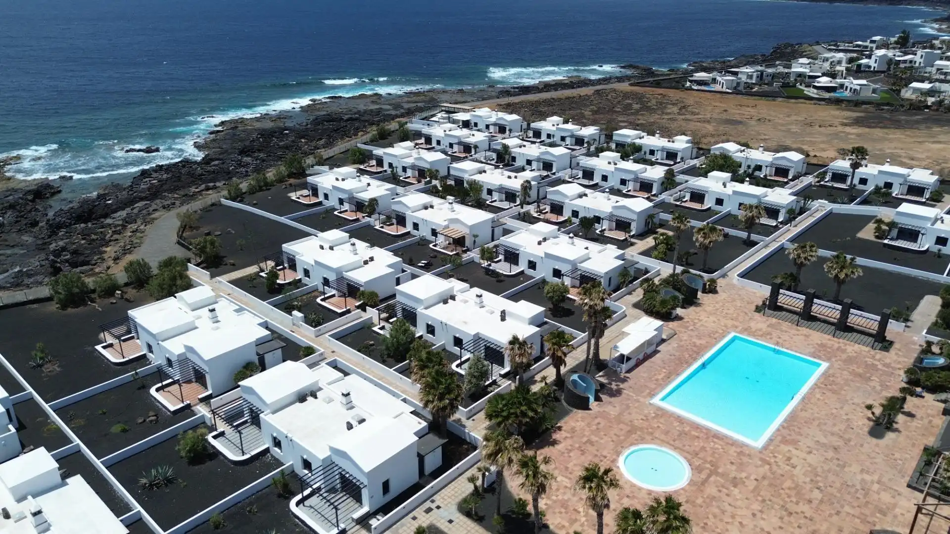 Vista exterior de Casa adosada en venta en Yaiza con Aire acondicionado, Jardín privado y Terraza