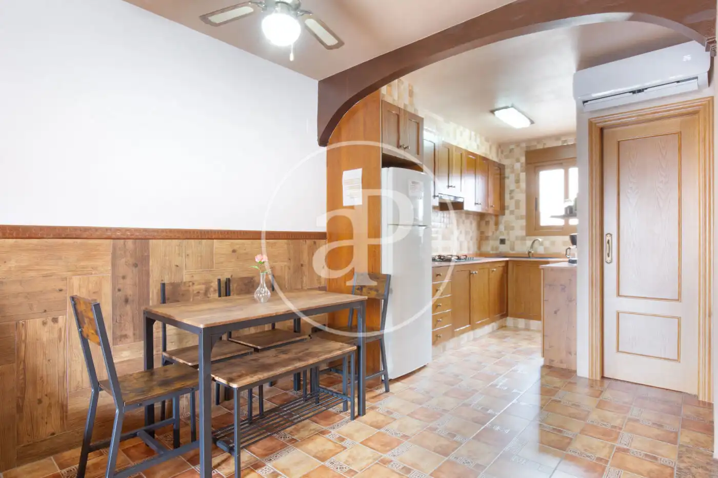 Cocina de Casa adosada en venta en Benicasim / Benicàssim con Aire acondicionado, Calefacción y Jardín privado