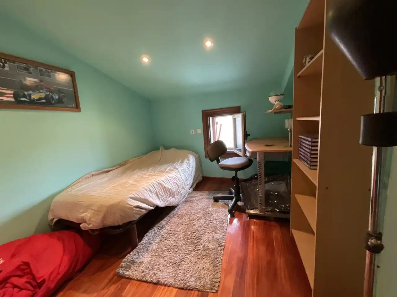 Schlafzimmer von Country house zum Verkauf in Ibrillos mit Heizung, Parkett und Terrasse