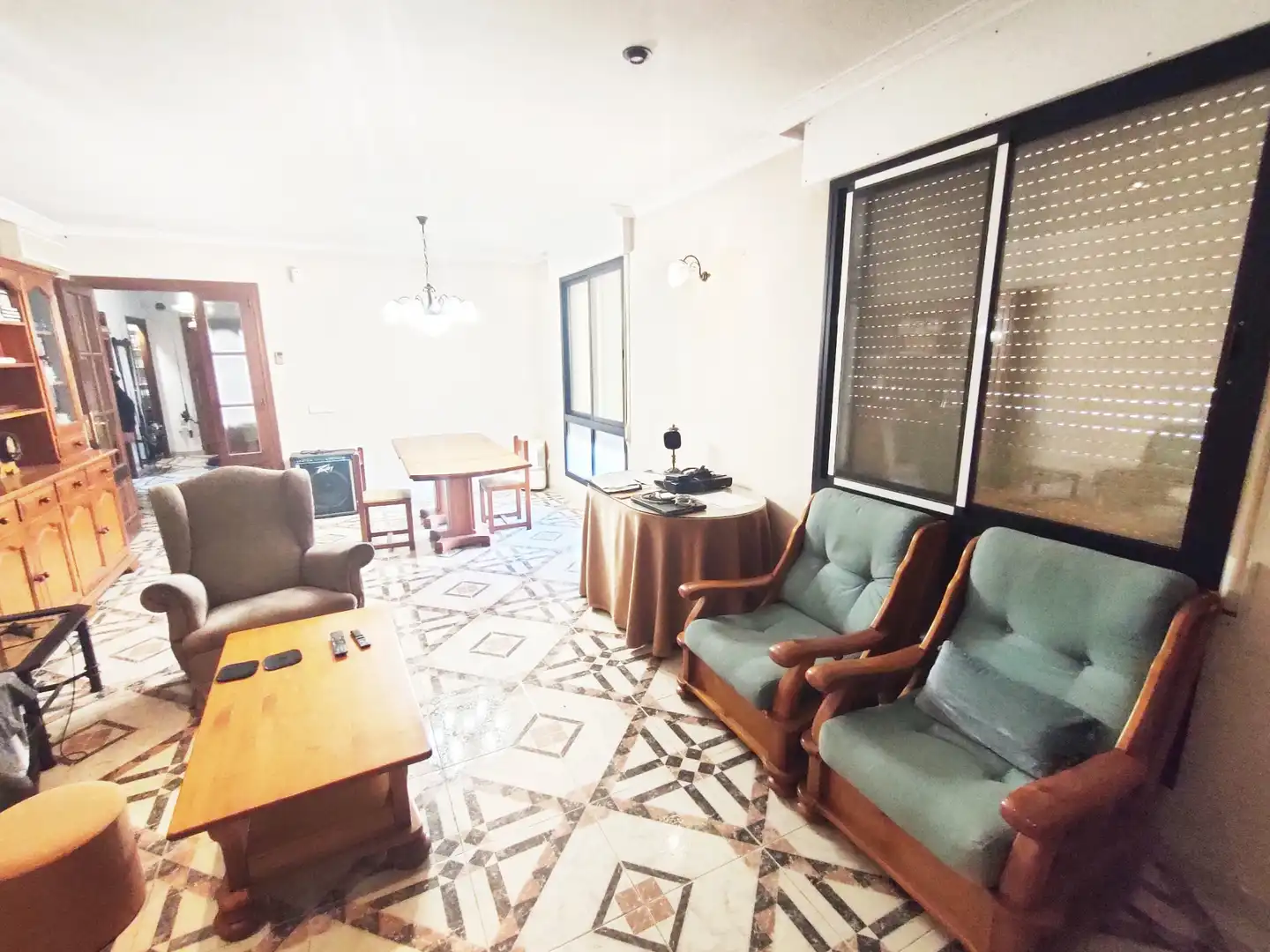 Sala de estar de Casa o chalet en venta en Ses Salines con Terraza