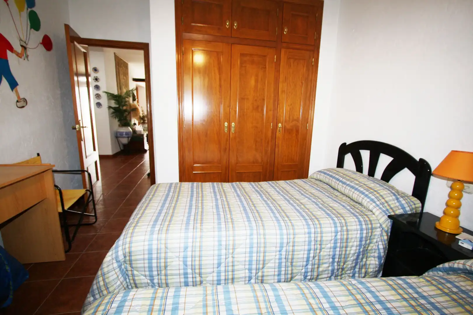 Dormitori de Casa o xalet en venda en Albacete amb Aire condicionat, Jardí privat i Terrassa
