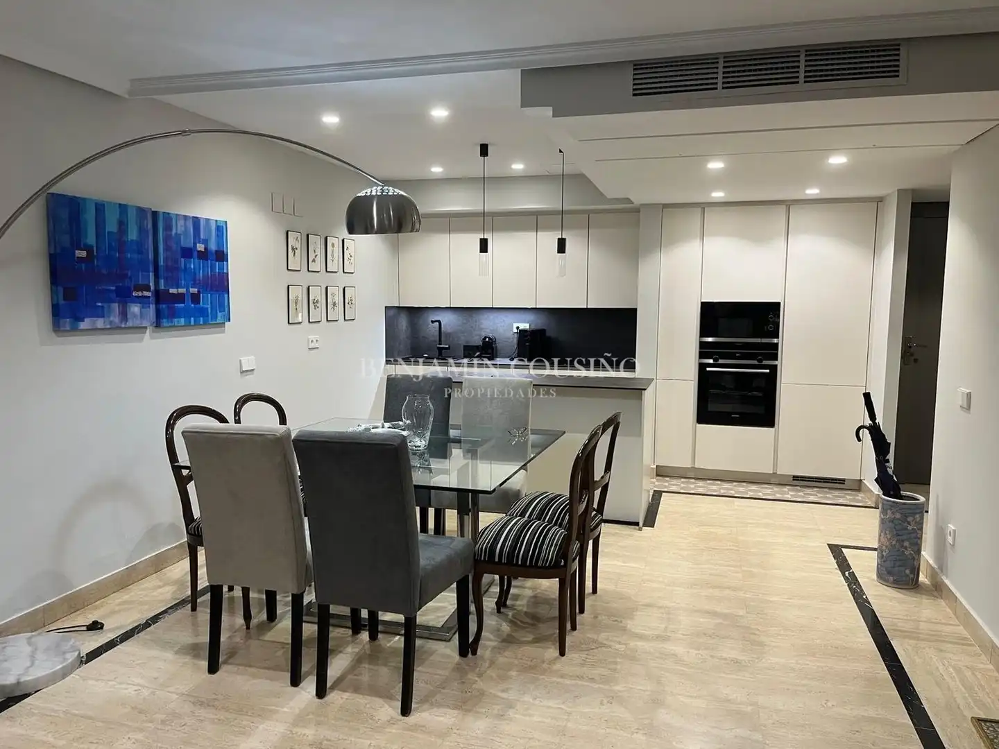 Comedor de Piso de alquiler en Madrid con Amueblado