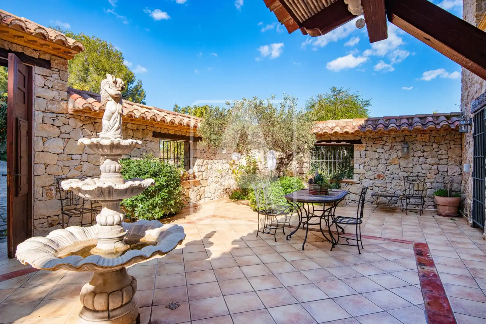 Terraza de Finca rústica en venta en Benissa con Calefacción, Jardín privado y Terraza