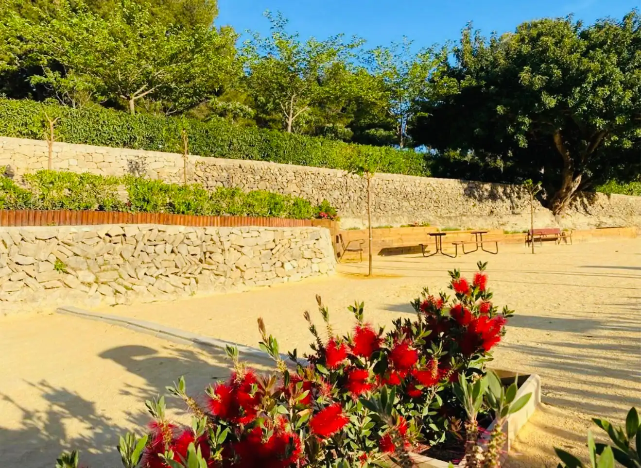 Jardín de Apartamento en venta en Calpe / Calp con Aire acondicionado, Calefacción y Terraza