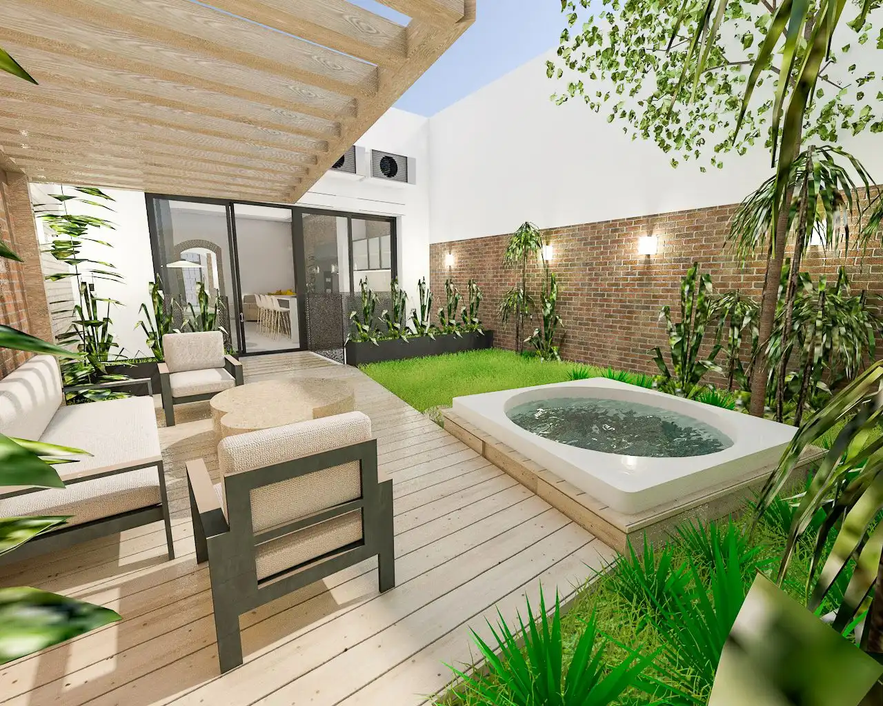 Terrace of Duplexes for sale in Barcelona  with Air Conditioner, Heating and Private garden