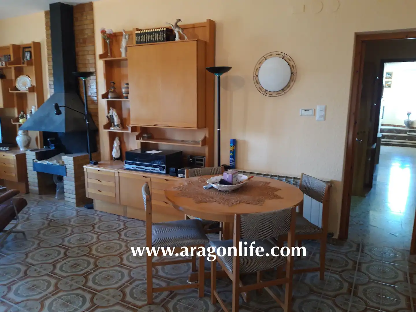 Living room of Houses for sale in Maella  with Heating, Private garden and Terrace