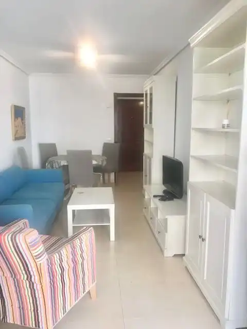 Living room of Flat for sale in Noja  with Heating, Terrace and Furnished