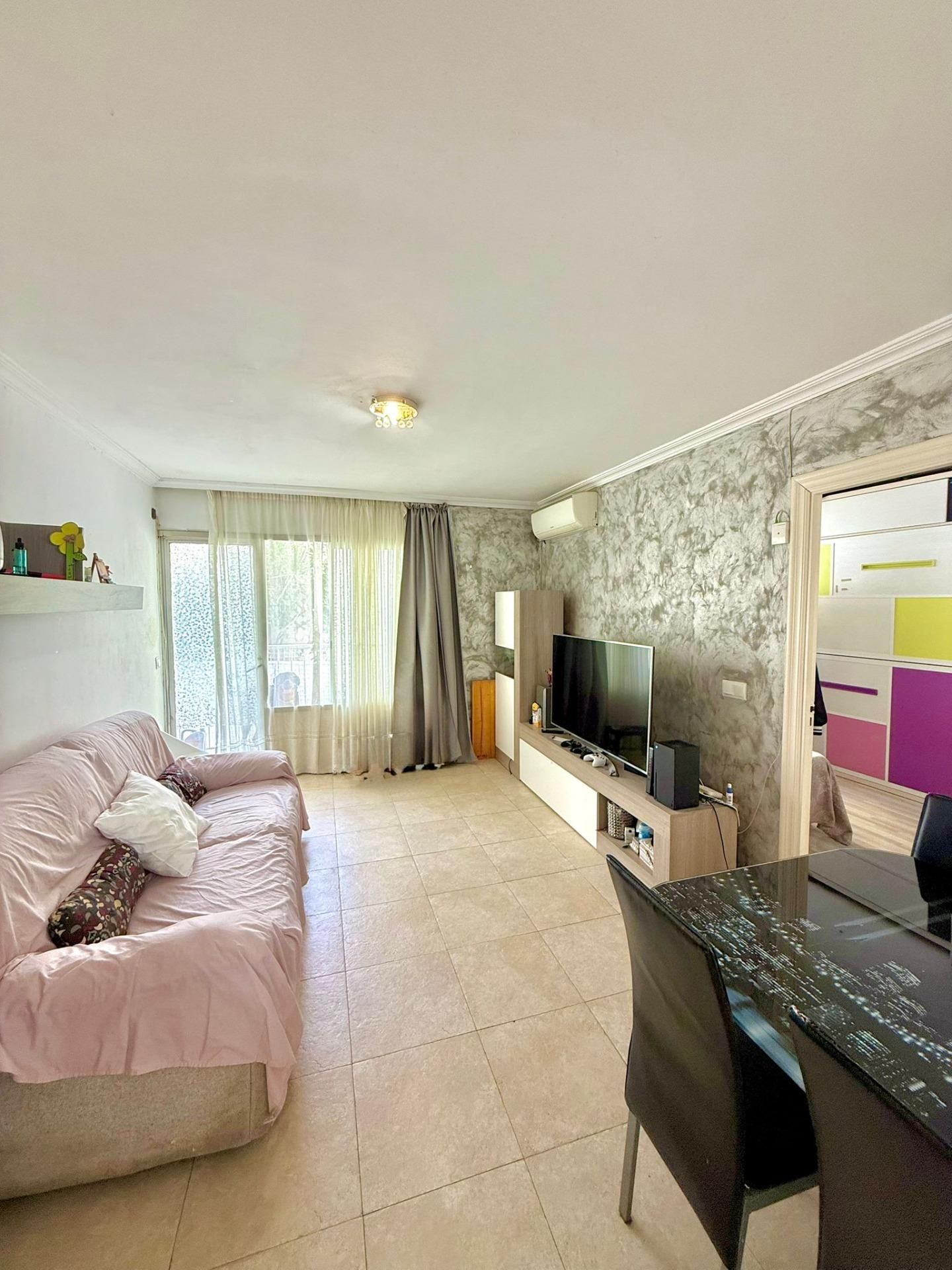 Sala d'estar de Pis en venda en  Palma de Mallorca amb Aire condicionat, Terrassa i Balcó