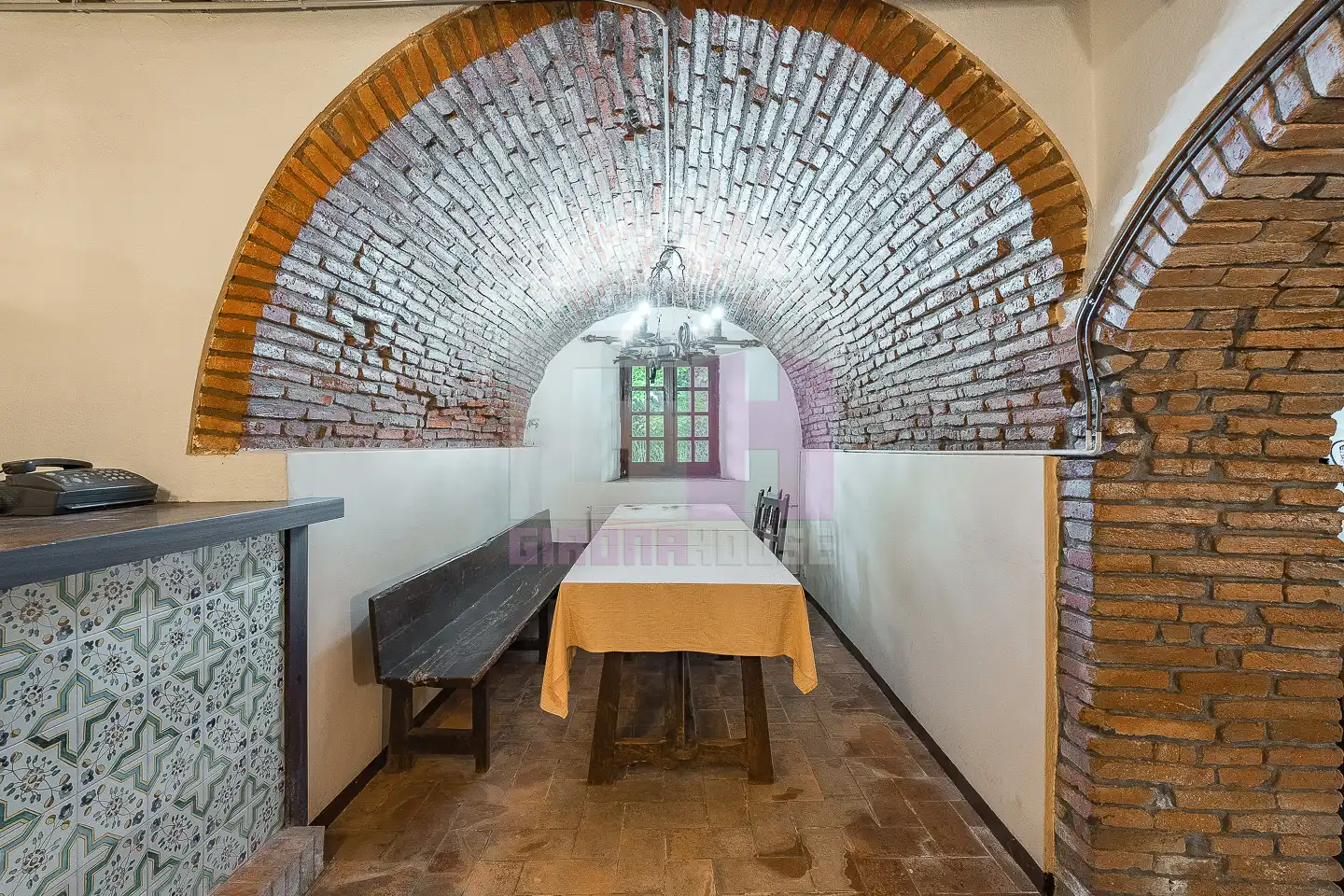 Dining room of Houses for sale in Caldes de Malavella  with Air Conditioner, Heating and Private garden