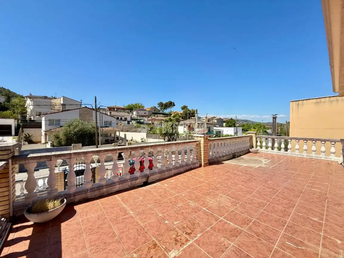 Terraza de Casa o chalet en venta en Canyelles con Terraza y Piscina