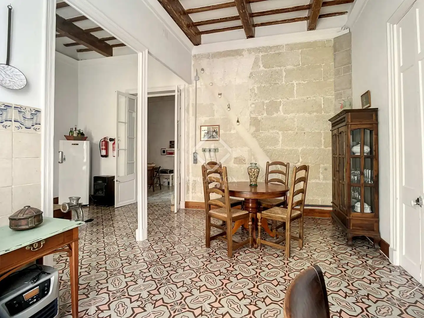 Dining room of Houses for sale in Maó - Mahón  with Air Conditioner, Heating and Parquet flooring