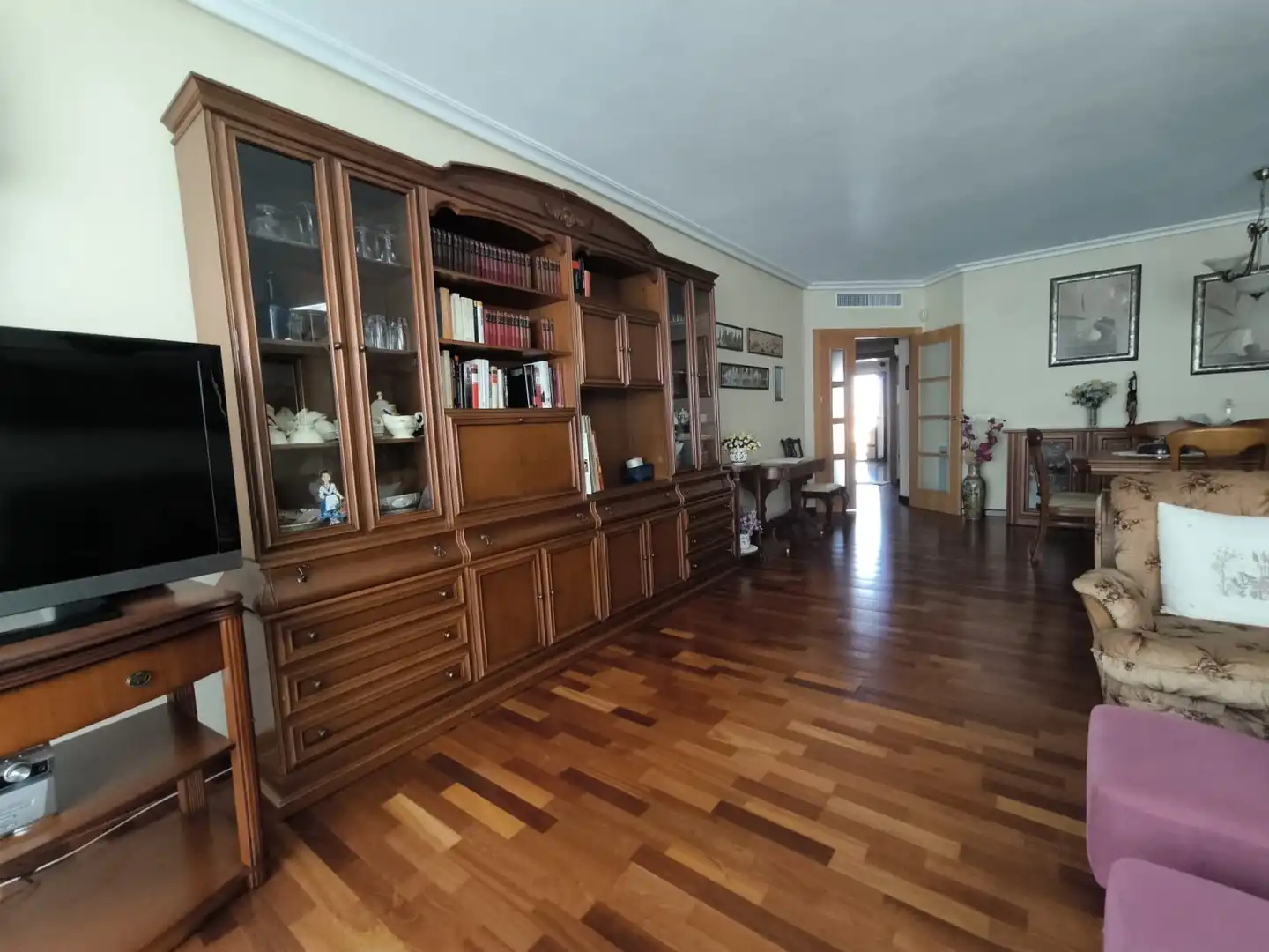 Sala d'estar de Pis en venda en Murcia amb Aire condicionat i Calefacció